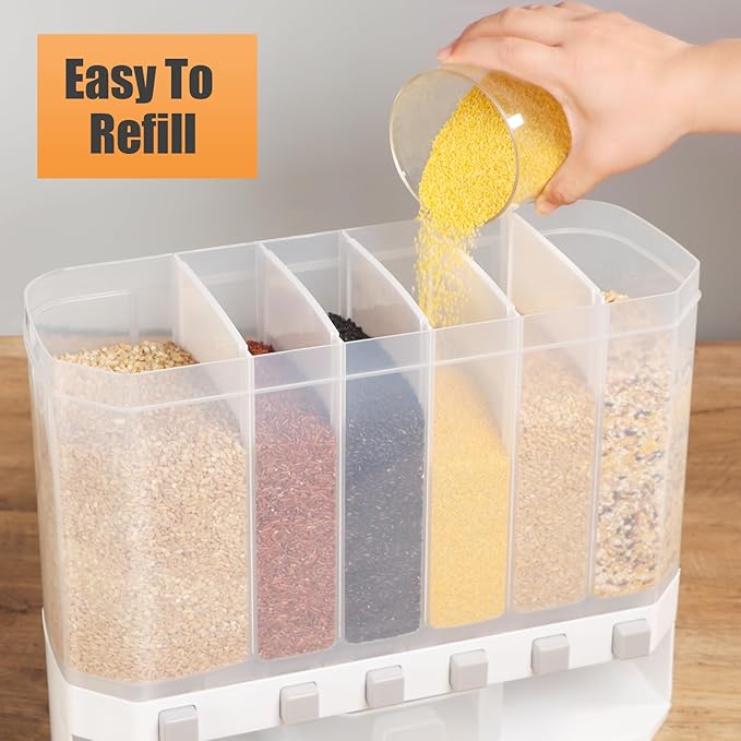 DISPENSADOR DE ALIMENTOS SECOS 6 EN 1 | SH-333