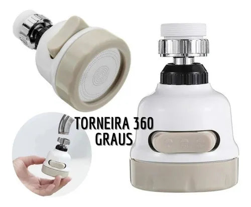 Adaptador de grifo para 3 chorros de agua, caño de ducha