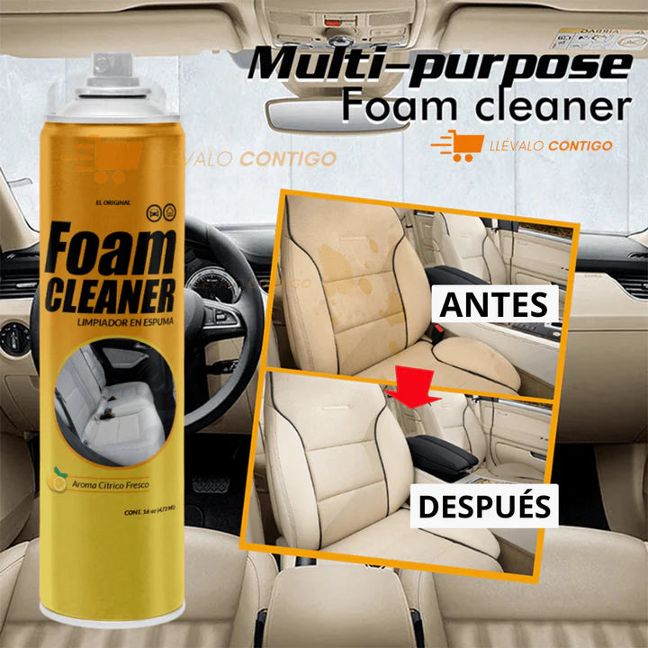 ESPUMA LIMPIADORA PARA AUTOS 100ML