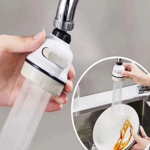 Adaptador de grifo para 3 chorros de agua, caño de ducha