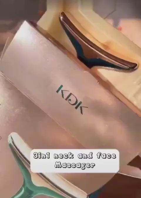 DISPOSITIVO DE ESTIRAMIENTO FACIAL 3 EN 1, MASAJE FACIAL PARA OJOS Y CUELLO, ADELGAZANTE EMS, BELLEZA,